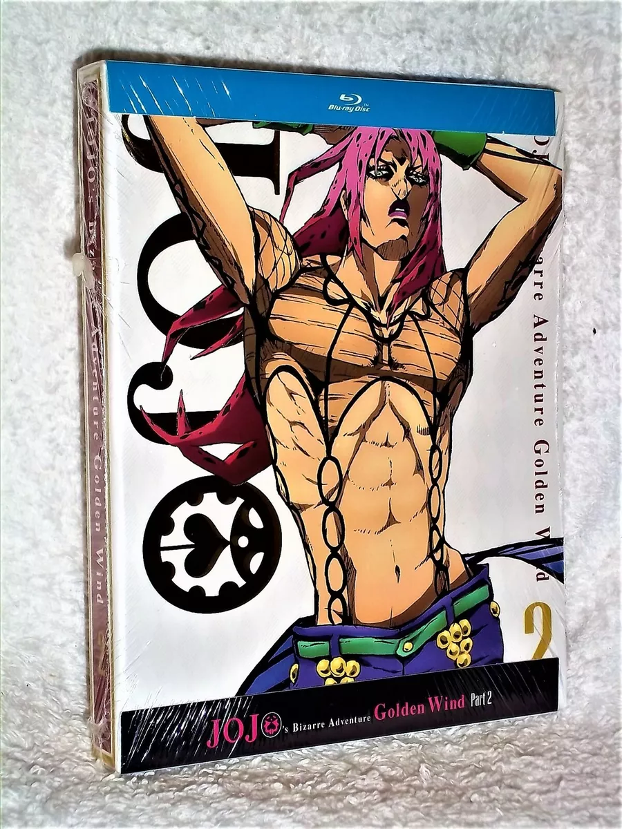 JoJos Bizarre Adventure Golden Wind Set 2 Limited Edition Blu-ray