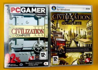 Sid Meier s PC Spiele KONVOLUT CIVILISATION GOTY 3 & 4 Neu RTS Spiel RESTPOSTEN 2KGames