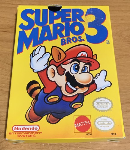 Super Mario Bros 3 NES Nintendo Complete In Box CIB W/ Nintendo Power CDN ED. - Picture 4 of 5
