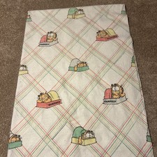 Vintage Garfield The Cat Bedding 1978 Jim Davis Full Size Blanket 62  X 90  