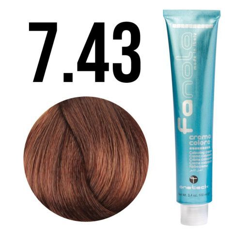 Fanola Colore 7.43 Biondo Rame Dor 100ml