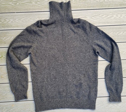 Majestic Filatures 100% Cashmere Roll Neck Mens XL (Brand New with Tags)