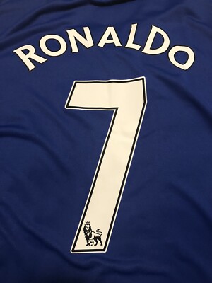 Ronaldo Manchester United Nike XL Authentic 3rd Kit 40th