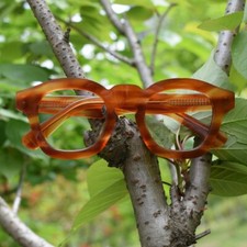 Acetate Thick Vintage Eyeglass Frames Hand Made Square Glasses Frames Unisex
