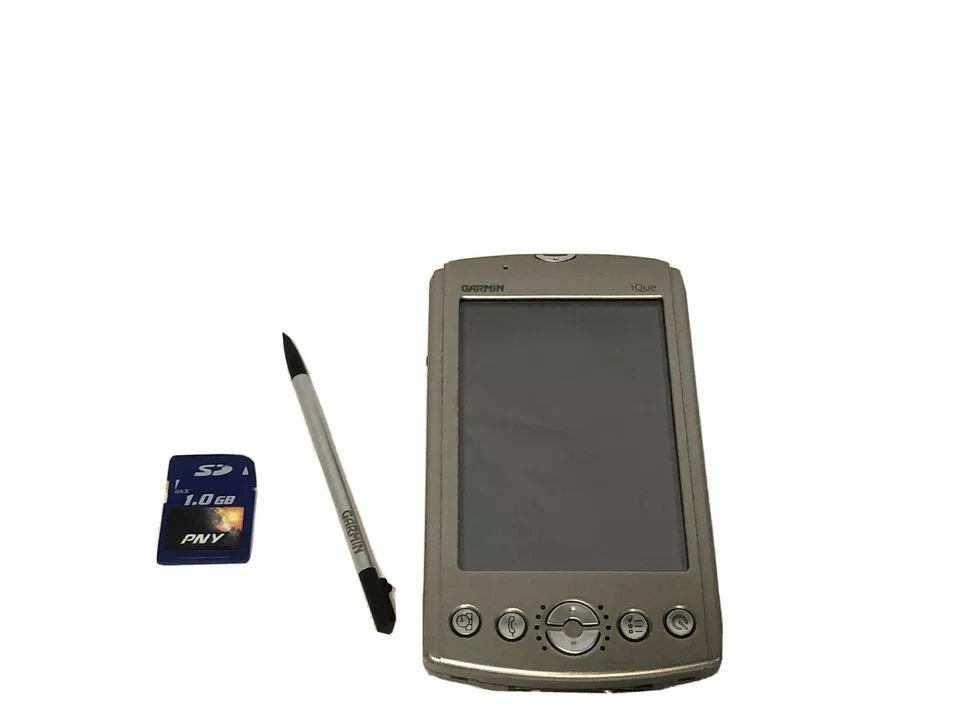 Garmin iQue 3600 Handheld GPS PALM PDA w/Car Kit & Cradle, Antenna + EXTRAS - Image 3 of 4