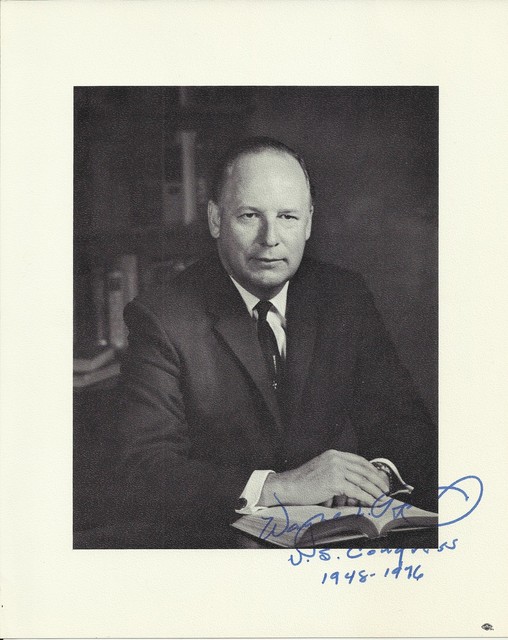 Wayne L. Hays U.S. Representative Original Autographed 8x10 Photo and