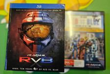 Rooster Teeth Red vs Blue Signed Autographed Bluray Jack Gus 10 Years Best Of