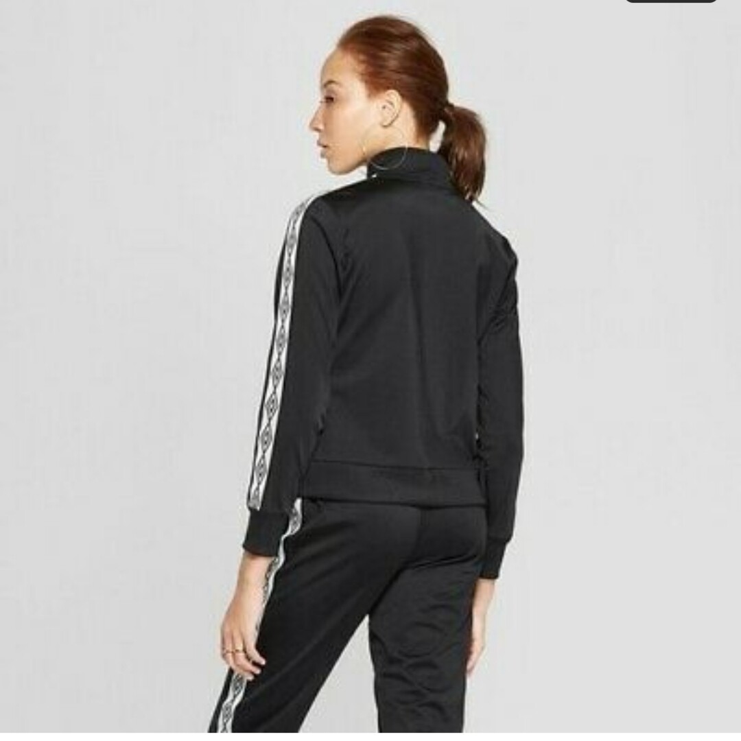 Umbro Women's Full Sleeve Zip-Up Track Jacket Black Size M L