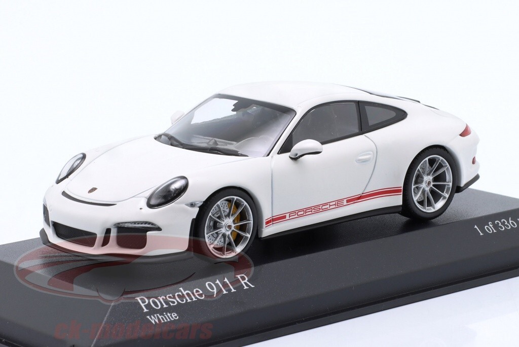 Minichamps 2016 Porsche 911 (991) R White 1:43 New!*RARE! | eBay