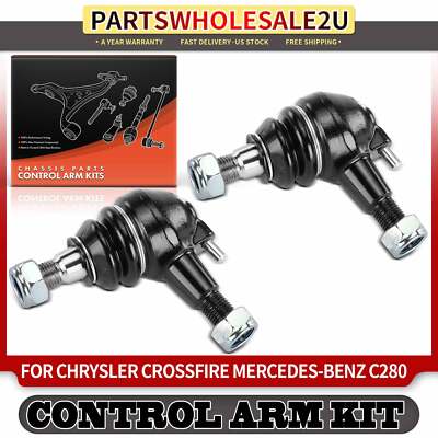 2Pcs Front Lower Ball Joint for Chrysler Crossfire Mercedes-Benz C280 E320 S430
