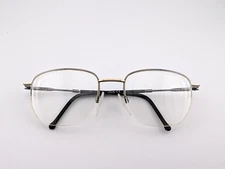 Silhouette Eyeglasses Frames Only, 51-20, Made in Austria, Titanium, Black