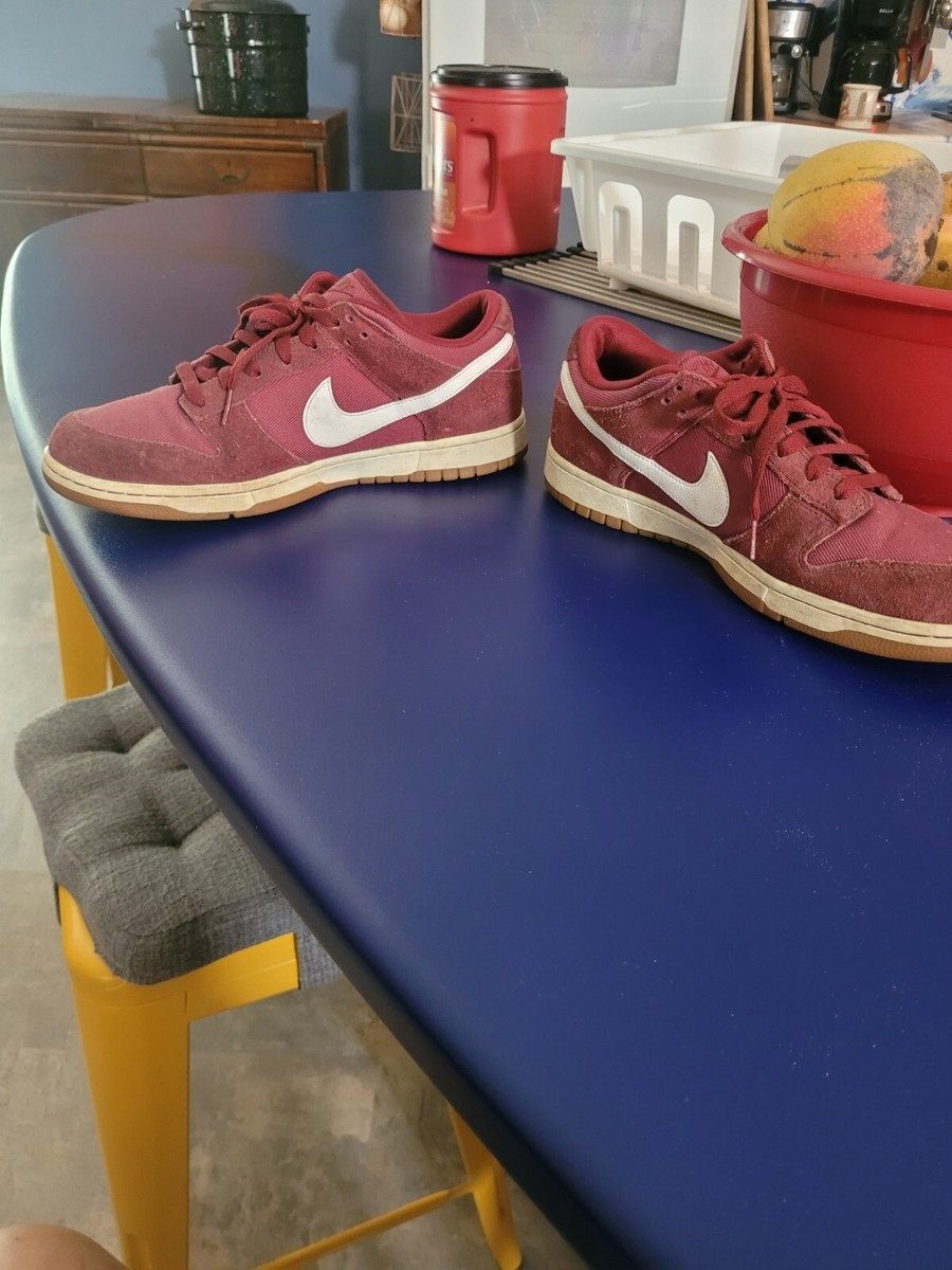 Size 10.5 - Nike Dunk Low Team Red for sale online | eBay