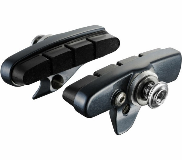 Shimano Bremsschuh R55C4 Cartridge FüR BR-9010, FüR Alufelge, Schwarz, 1 Paar Y--image