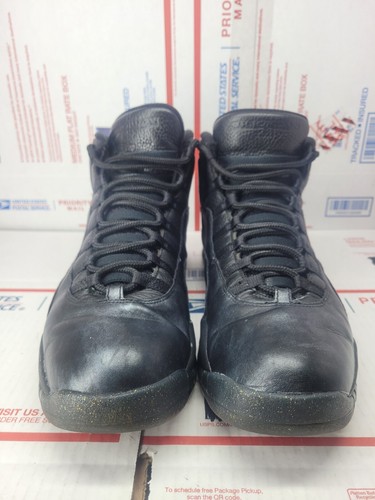 Nike Air Jordan Retro 10 NYC Black 310805-012 Basketball Größe 13 Gebraucht - Bild 4 von 12
