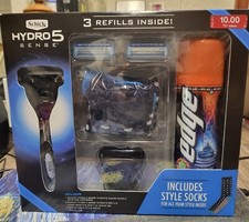 Schick Hydro 5 Sense Razor Gift Set Kit W/Ref...