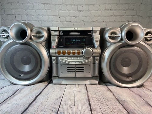 JVC MX-KC4 Mini System Stereo 3-disc 