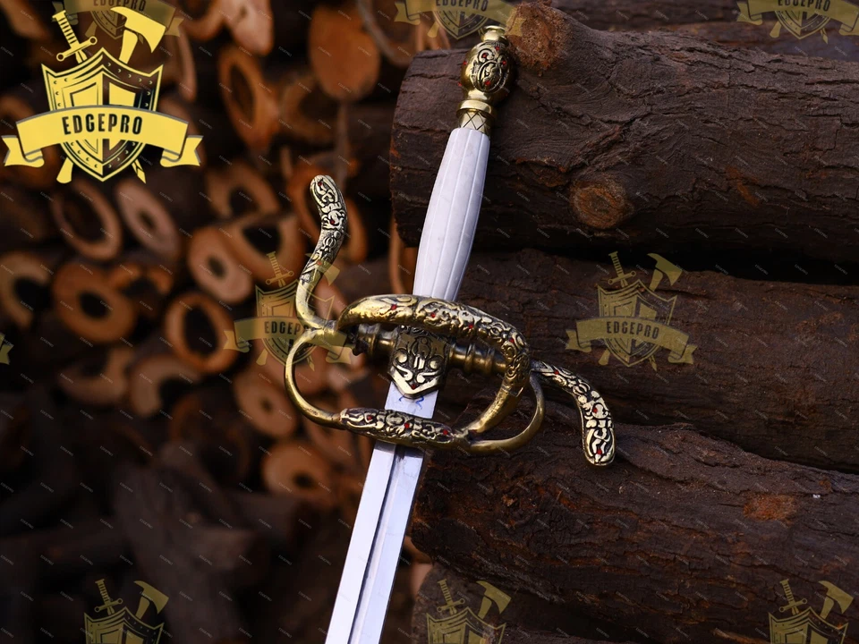 Espada Peter Damon Highlander forjada a mano, espada Toledo Salamanca lista para la batalla Foto 2 de 4