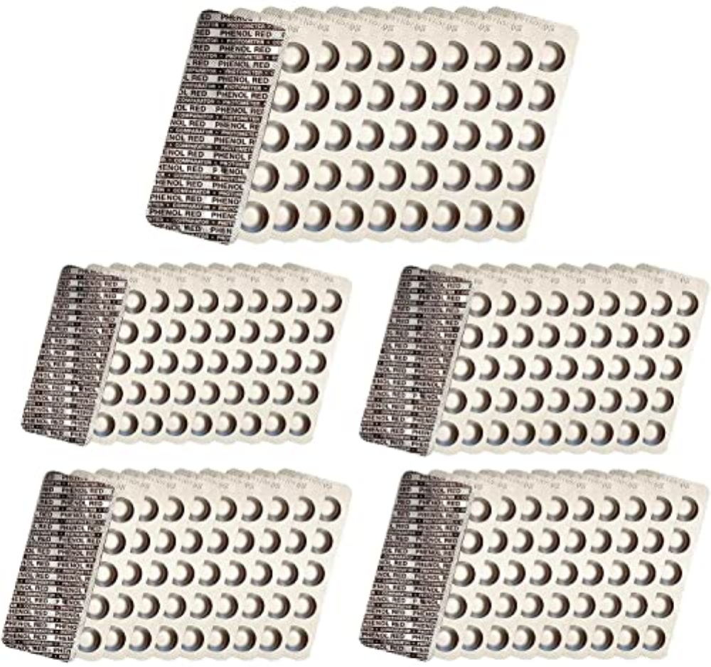 Compresse per test fotometrici Cloro DPD1, DPD3, Ossigeno attivo DPD4, Valore pH