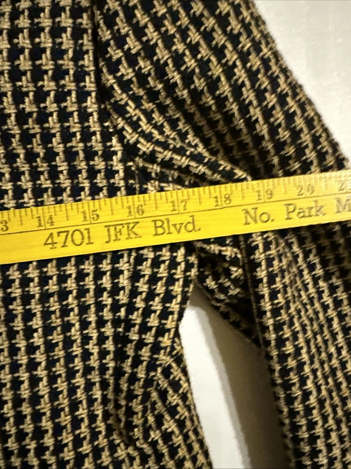 Combo Chaqueta Falda Mezcla Rayón Lana Albert Nipon Talla 6 De Colección  Foto 3 de 4