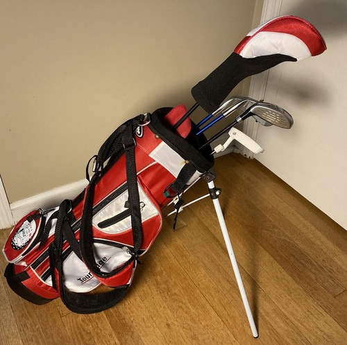 Tour Edge Bazooka HT Max-J Set Driver, Hybrid, 7/8, 9/P, Putter, Bag 9-12 Youth
