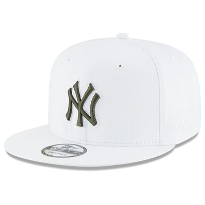 army green yankees hat
