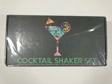 Modern Mixology - 23-Piece Cocktail Shaker Set - Stainless Steel - New