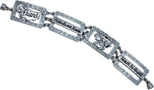 Friendship Charm Bracelet - Friends Are Kisses Blown By Angels