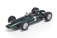 Gp Replicas Brm P57 #3 - Graham Hill - World Champion 1962 With Showcase 1/18