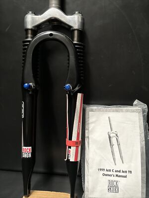 Nos 26” Rock Shox Jett C Threaded 1 1/8 Suspension Fork Mtb Fit