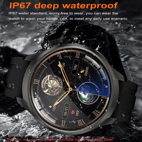 PREMIUM Smartwatch Bluetooth Tracker Smart Watch Call GPS NFC iPhone Android AUS - Picture 18 of 24