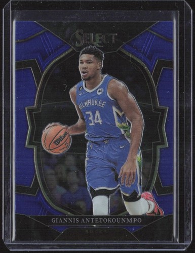 2022-23 Panini Select #61 Giannis Antetokounmpo Blue (Retail Base)