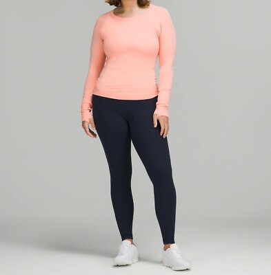 ルルレモン　長袖　 くすみピンク　サイズ4 Swiftly Tech Long-Sleeve Shirt 2.0 *Waist Length | Women's