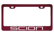 Red License Plate Frame For Scion Red License Plate Frame For Scion