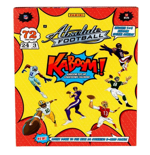 2024 Panini Absolute Kaboom Football Card Advent Calendar Countdown Box 24 Packs