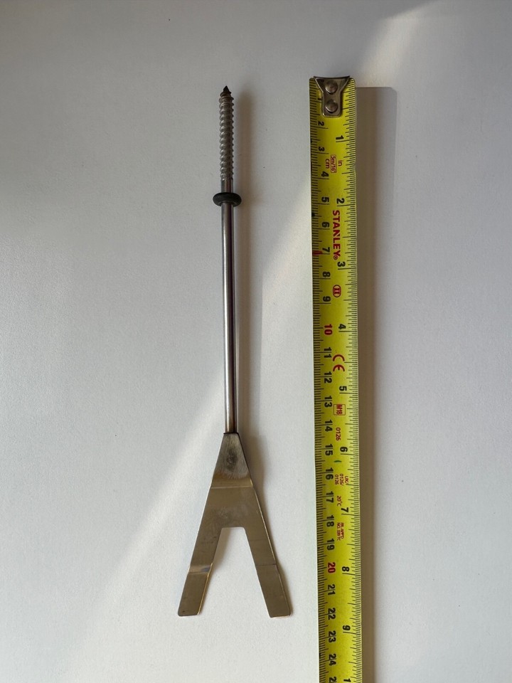 7 Cavity Screw Wall Ties Stainless Steel 220mm overall Insulation retaining clip eBay