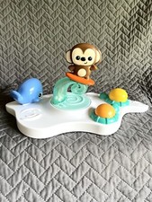 Bright Starts Around We Go Tropic Cool Replacement Part Whale Monkey Wave Toy