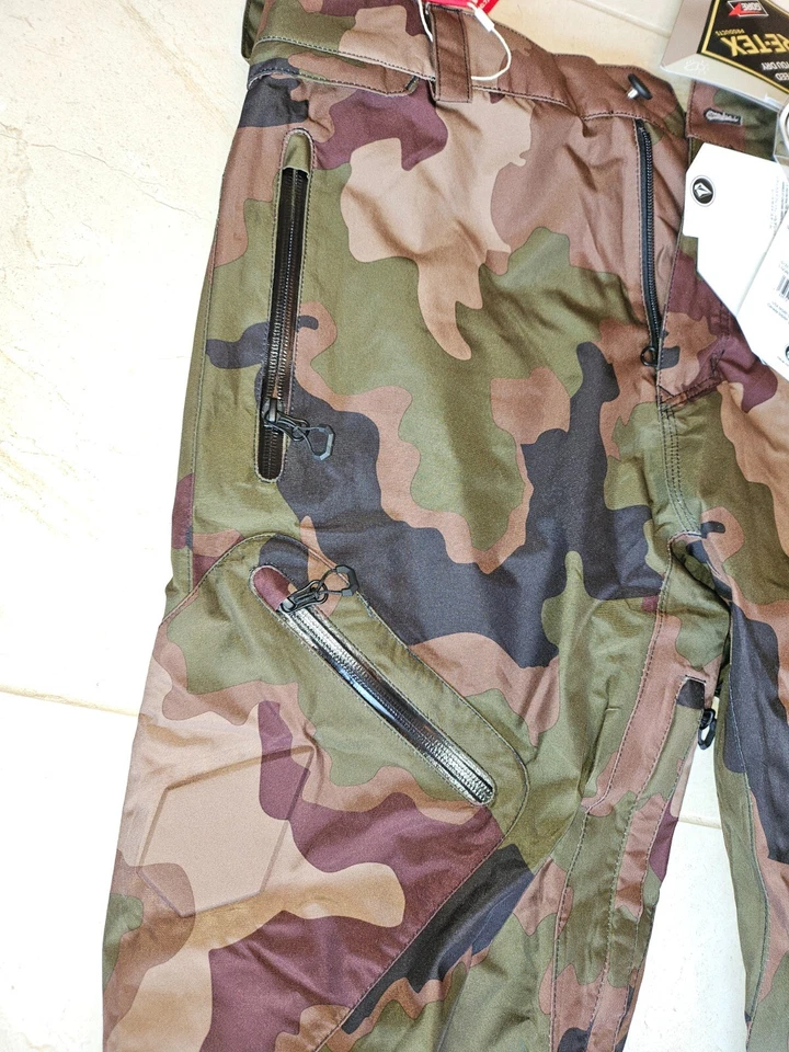 Pantalones de Snowboard Volcom Para Hombres L GORE-TEX CAMO Pequeños S $260 NUEVOS CON ETIQUETAS NUEVOS Foto 3 de 4