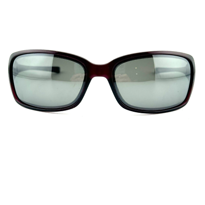 Oakley Womens Red Black Sunglasses Gray Lens H13191 | eBay display picture 1