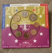KMS Frankreich 2007 mit 2 Euro Sondermünze