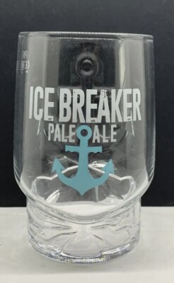 2 x Einzel Eisbrecher Grün King Pint Glas Brandneu Bar Geschenk Männerhöhle