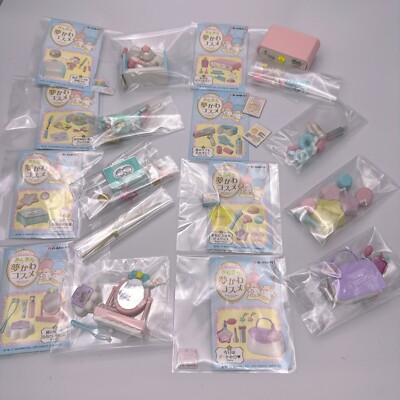 Re-Ment Little Twin Stars Dreamy Kawaii Kosmetikset - Volle Box mit 8 Artikeln