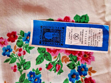 New, vintage scarf from the USSR. Lot No. 2. 34 inch-34 inch. 