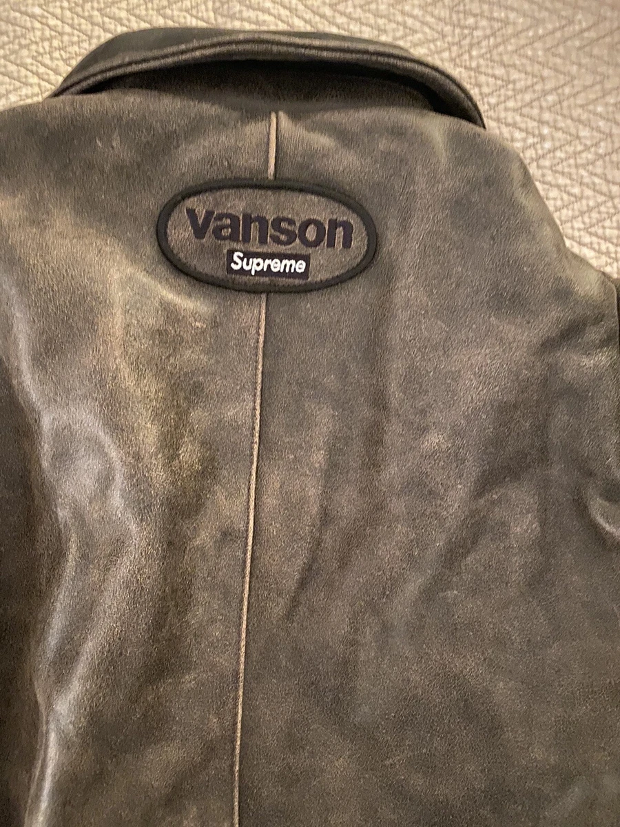 supreme vanson leather jacket | eBay