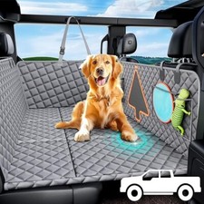 Hittra XL Dog Car Back Seat Cover for Trucks, Truck Bed Extender with 6 Foldable