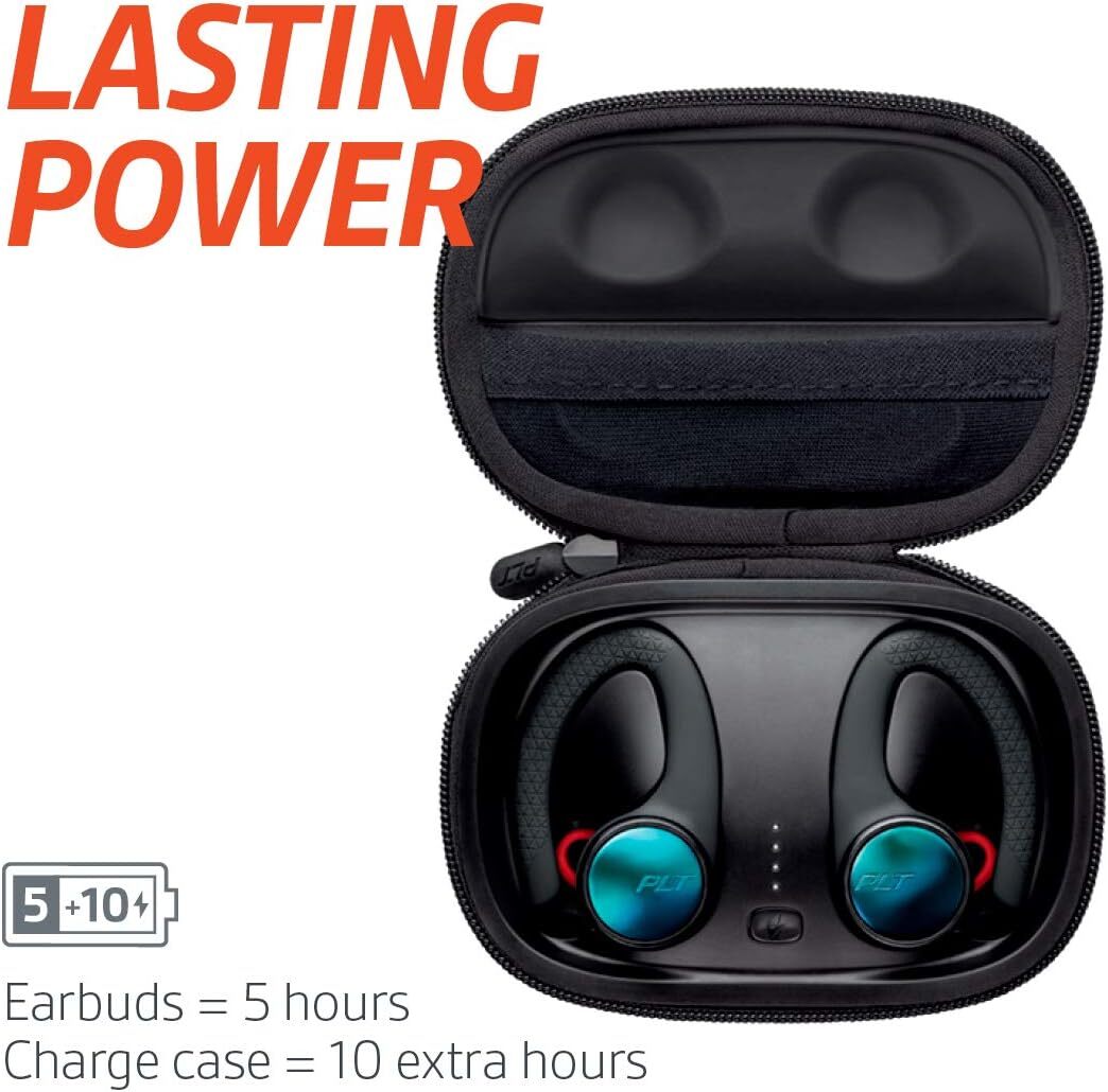 Plantronics BackBeat Fit 3100 True Wireless Earbuds–Sweatproof