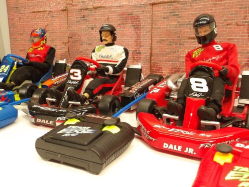 12" Figure 1/6 R/C Race Car Kart Driver Gi joe lot Helmets Nascar F1 - Imagen 4 de 9