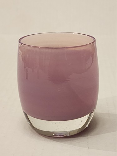 Glassybaby Sister Pink Lavender Purple Hand-Blown Glassy Baby Candle Holder - Picture 2 of 15