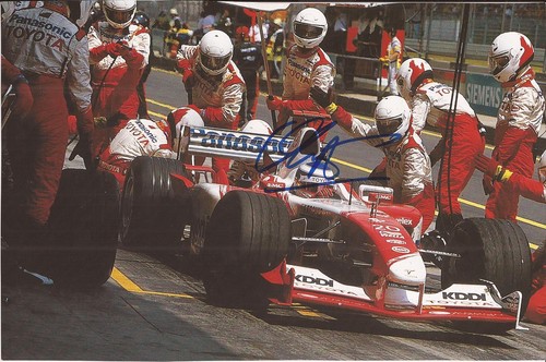 Photo Dédicacée Olivier Panis – Formule 1 – Originale – Réf G 18391