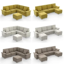 Modular Sectional Sofa Set Soft Cloud Modular Couch for Living Room
