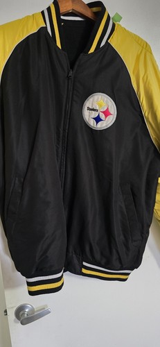 vintage steelers jacket Reversible Size 2XL - Picture 15 of 16